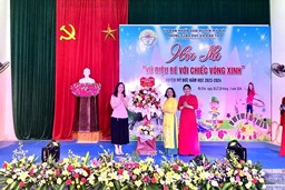 HỘI THI VŨ ĐIỆU BÉ VỚI CHIẾC VÒNG XINH